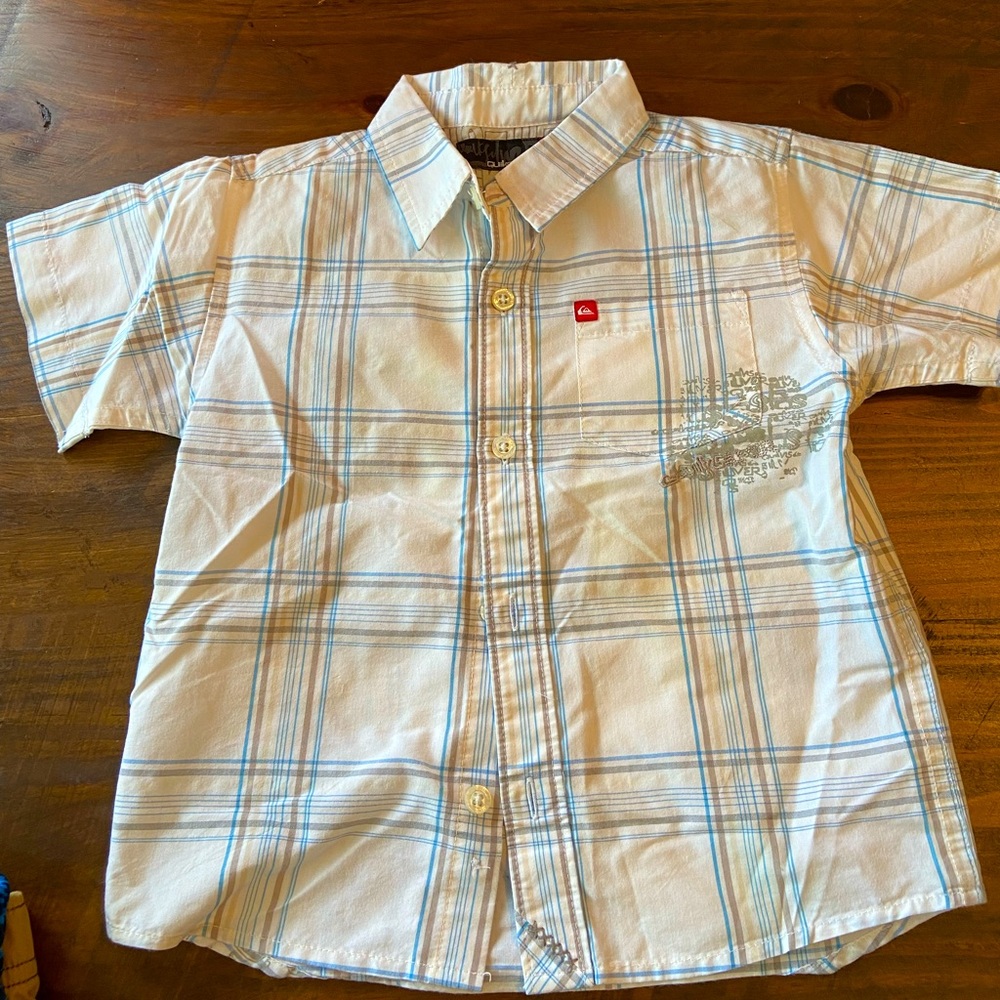 QuickSilver Boys 3T Button Down Shirt
